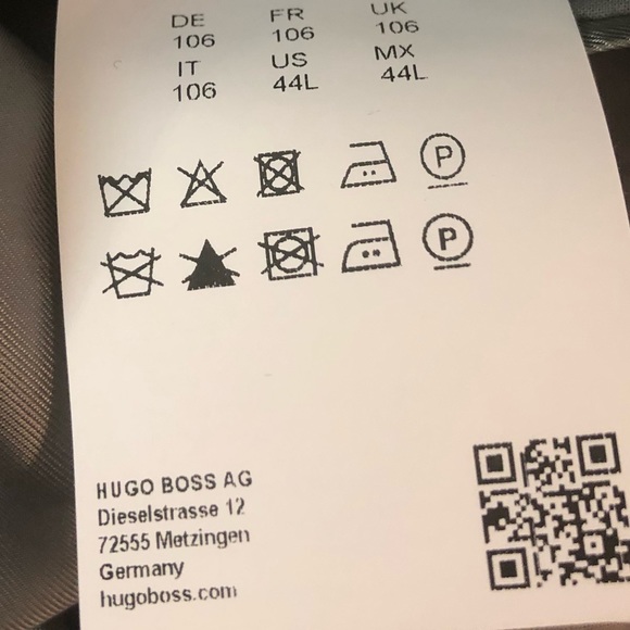 Hugo Boss blazer. 44L. Gray. - Picture 7 of 7